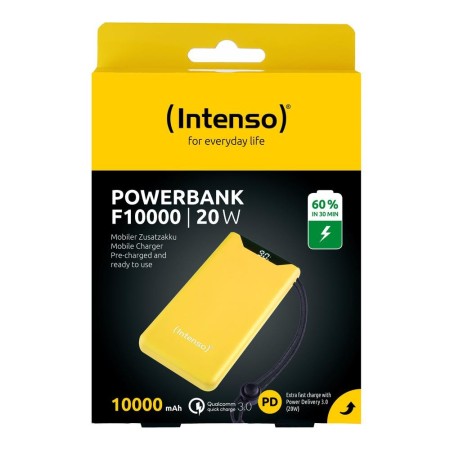 Intenso | PowerBank F10000 | 10000 mAh | Amarillo