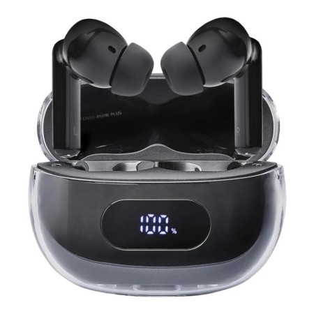 Auriculares bluetooth intenso buds plus tws anc+enc negro