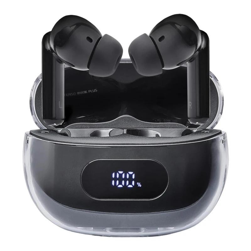 Auriculares bluetooth intenso buds plus tws anc+enc negro