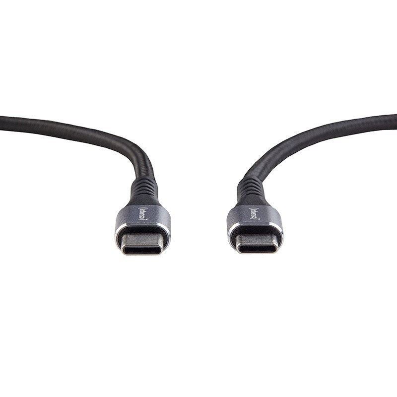 Cable usb tipo c intenso 1.5m - macho - macho - negro