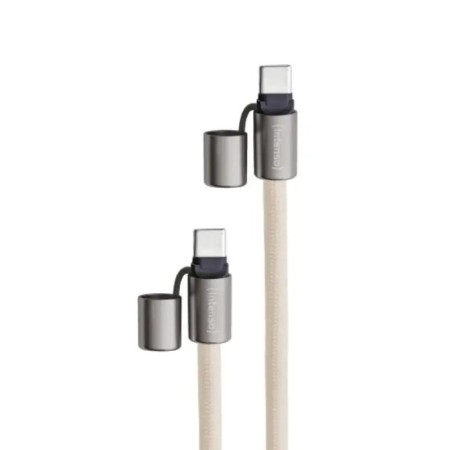 Cable usb tipo c intenso 1.65m - macho - macho - beige