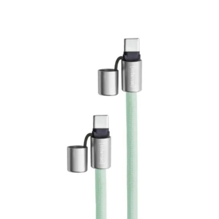 Cable usb tipo c intenso 1.65m - macho - macho - verde