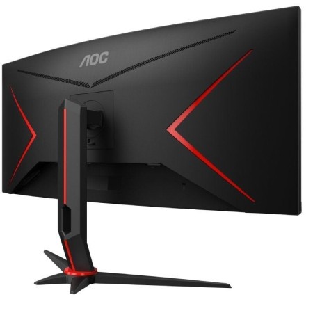 Monitor Gaming Ultrapanorámico Curvo AOC CU34G2XP/BK 34″/ WQHD/ 1ms/ 180Hz/ VA/ Negro