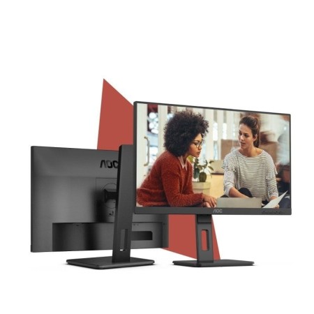 Monitor AOC 24E3QAF 23.8″/ Full HD/ Multimedia/ Regulable en altura/ Negro