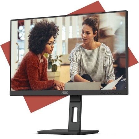 Monitor Profesional AOC 27E3QAF 27″/ Full HD/ Multimedia/ Regulable en altura/ Negro