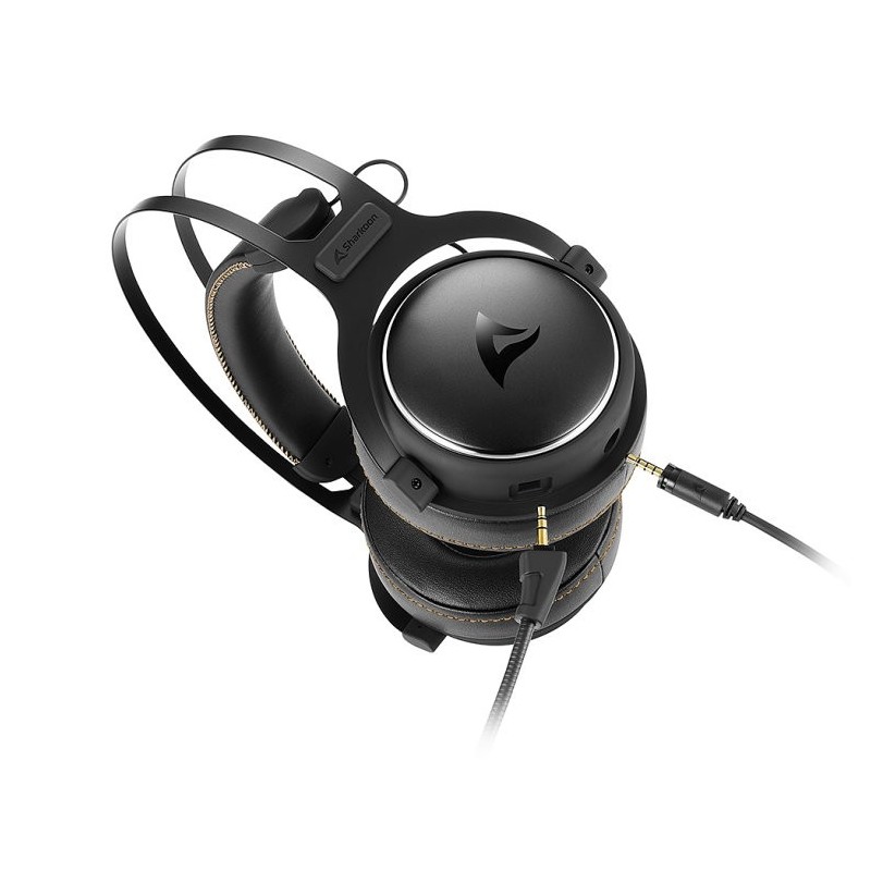 Auriculares gaming sharkoon skiller sgh50 negro microfono alambrico