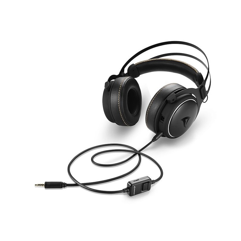 Auriculares gaming sharkoon skiller sgh50 negro microfono alambrico