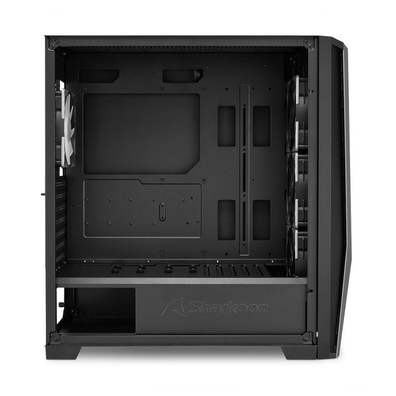 Caja ordenador gaming sharkoon tg7m atx 2 x usb 3.0 sin fuente