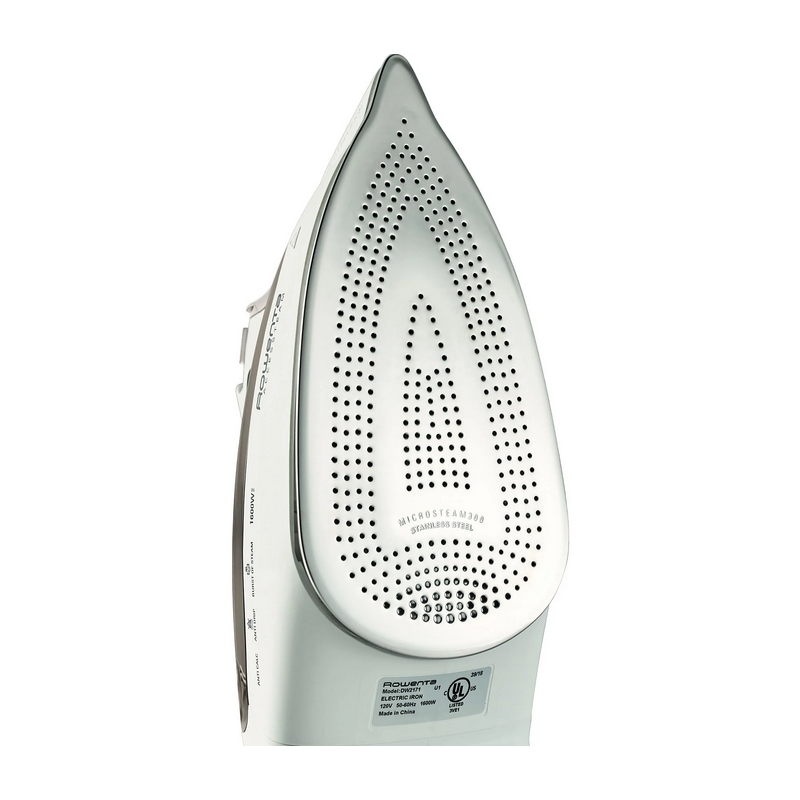 Plancha de vapor rowenta dx1635 effective 2400w blanco y gris