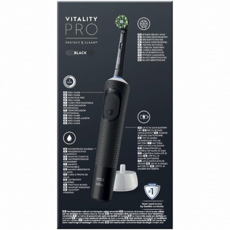 Cepillo Dental Oral-B Vitality Pro/ Negro