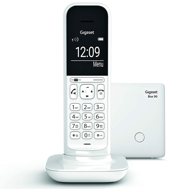 Teléfono Inalámbrico Gigaset CL390/ Blanco
