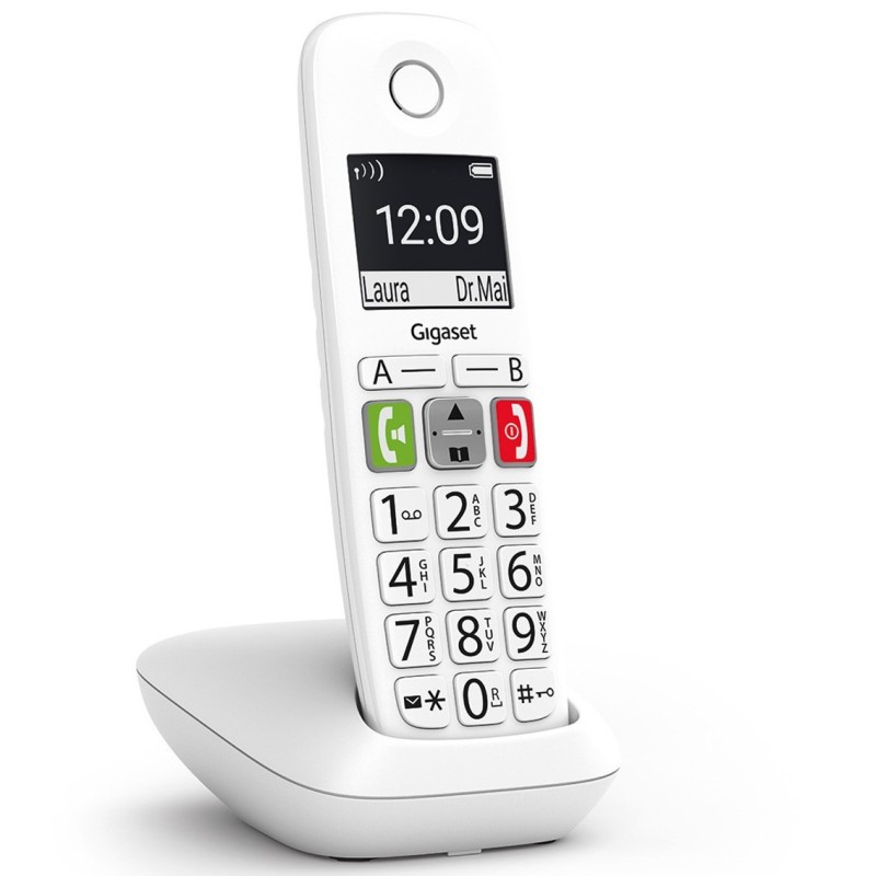 Teléfono Inalámbrico Gigaset E290/ Pack DUO/ Blanco