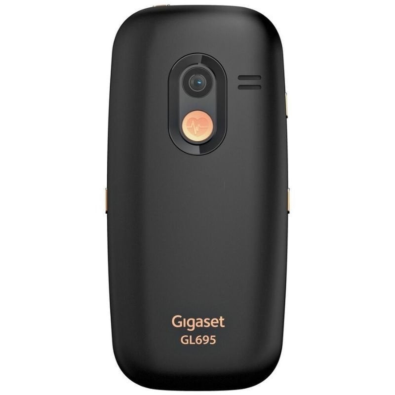 Teléfono Móvil Gigaset GL695 para Personas Mayores/ 4G/ Negro