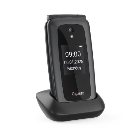 Teléfono Móvil Gigaset GL795 para Personas Mayores/ 4G/ Negro