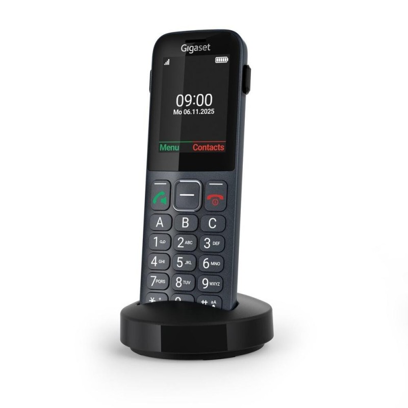 Teléfono Inalámbrico Gigaset Comfort 600 SIM/ Negro
