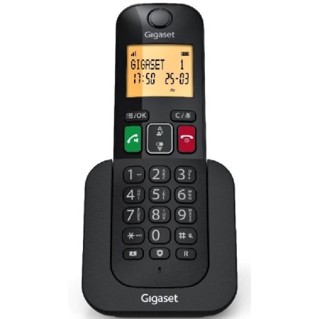 Teléfono Inalámbrico Gigaset Elemental 400 DUO/ Negro