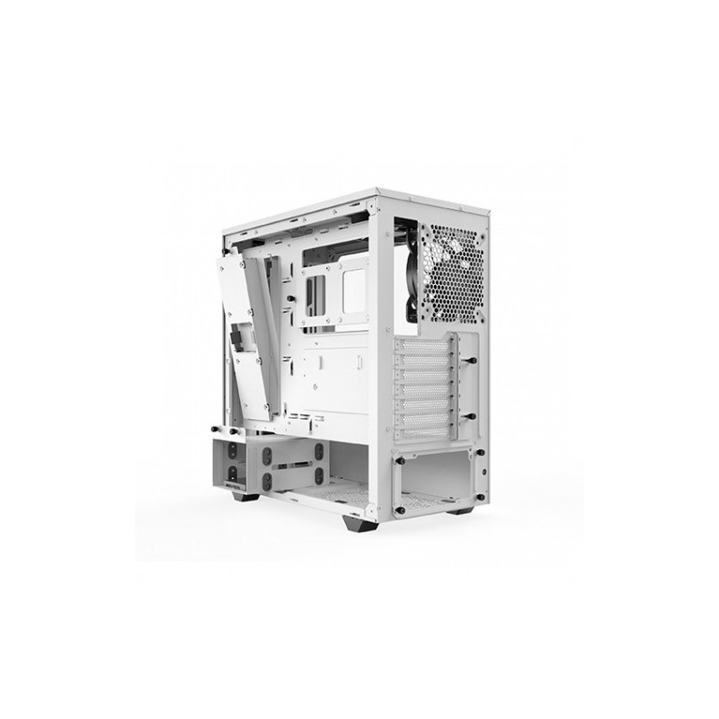 Caja ordenador gaming atx be quiet! pure base 500dx white tira led argb frontal - cristal templado - 3x ventilador 140