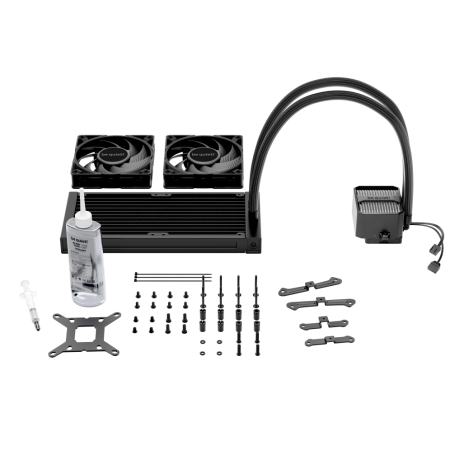 Kit refrigeracion liquida be quiet! silent loop 3 2x 120mm negro