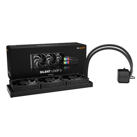 Kit refrigeracion liquida be quiet! silent loop 3 3x 140mm negro