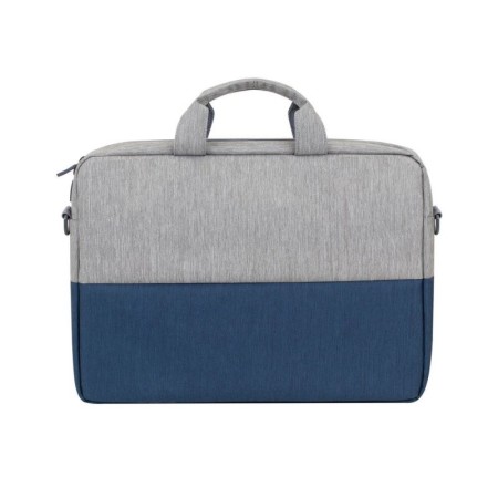 RIVACASE 7532 Grey/blue Prater Maletín 15,6″ gris-