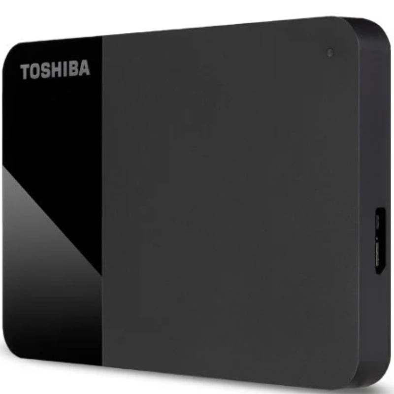 Disco duro externo hdd toshiba 1tb canvio ready 2.5 pulgadas usb 3.2