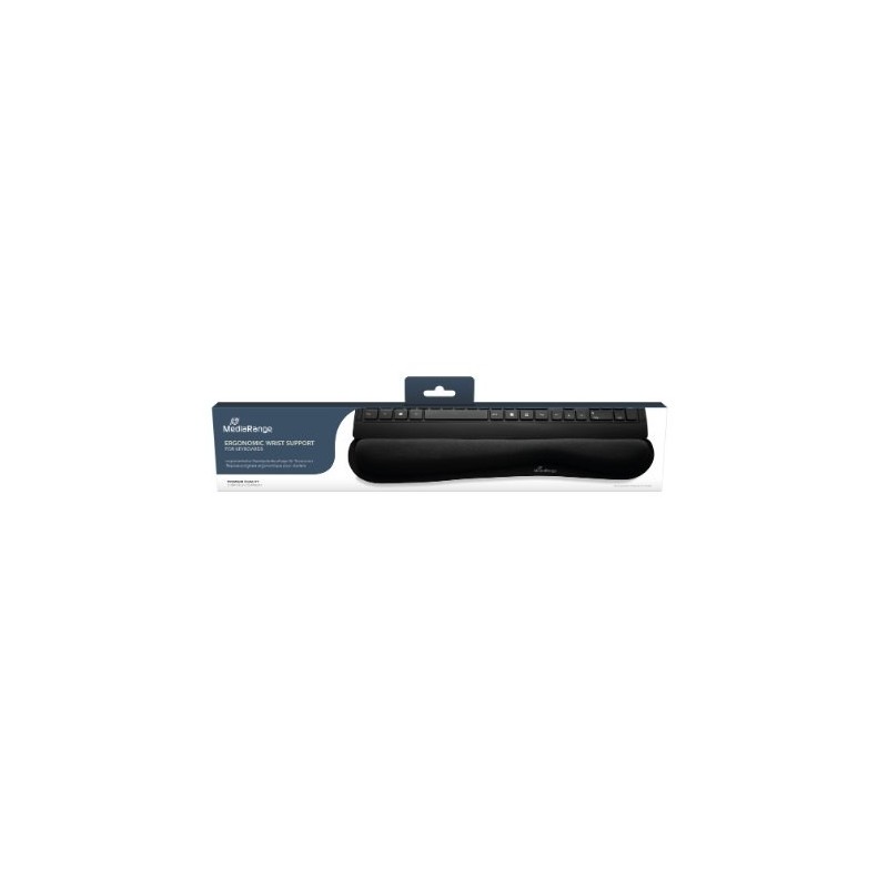 REPOSAMUÑECAS TECLADO MEDIARANGE MROS252 BLACK