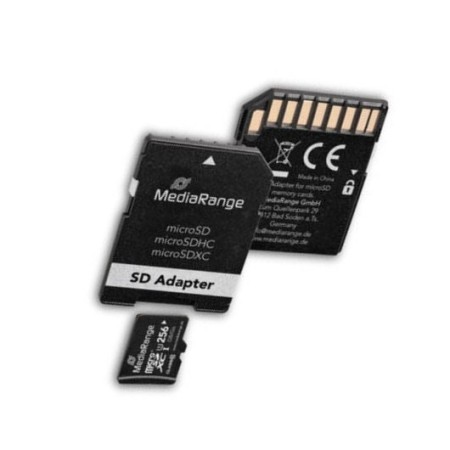 MEM MICRO SDXC 256GB MEDIARANGE + ADAPTADOR SD