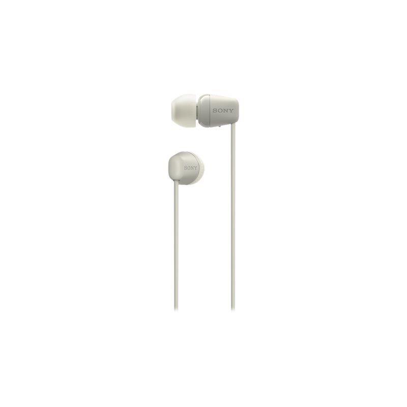 Auriculares sony wi - c100 inalambrico beige