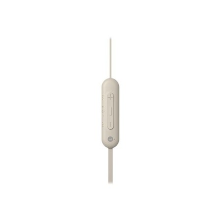 Auriculares sony wi - c100 inalambrico beige