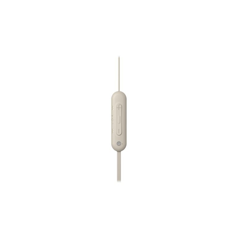 Auriculares sony wi - c100 inalambrico beige