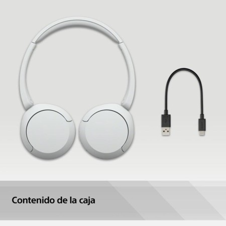 Auriculares sony wh - ch520 bluetooh blanco