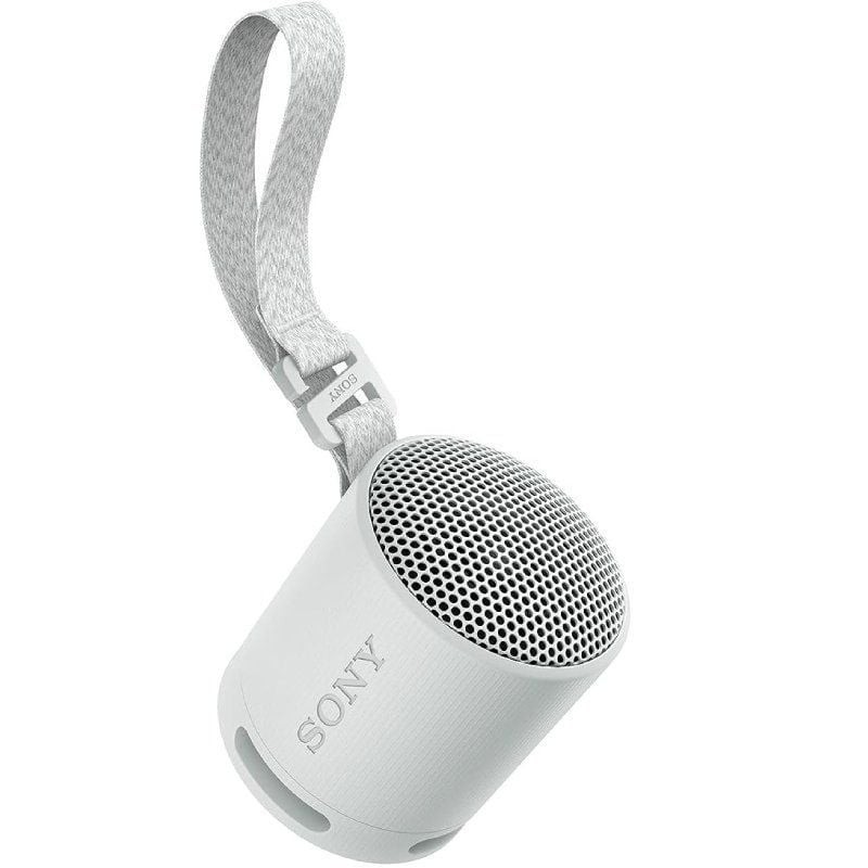 Altavoz Portable con Bluetooth Sony XB100/ 2.0/ Gris Claro