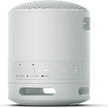Altavoz Portable con Bluetooth Sony XB100/ 2.0/ Gris Claro