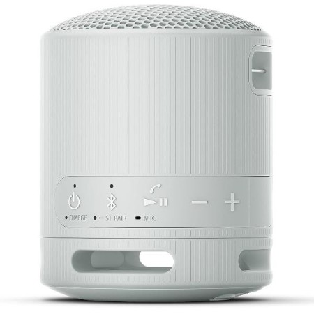 Altavoz Portable con Bluetooth Sony XB100/ 2.0/ Gris Claro