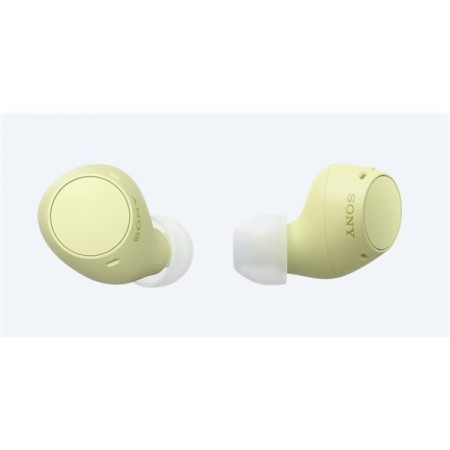 Auriculares sony wf - c510 inalambrico amarillo