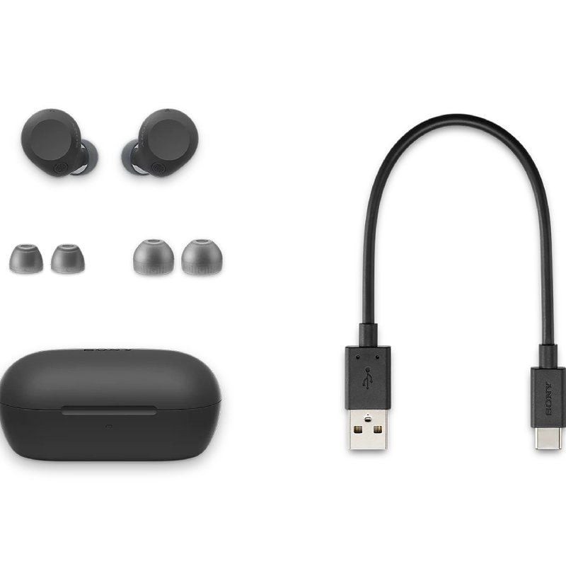 Auriculares Bluetooth Sony WF-C710N con estuche de carga/ Autonomía 12h/ Negros