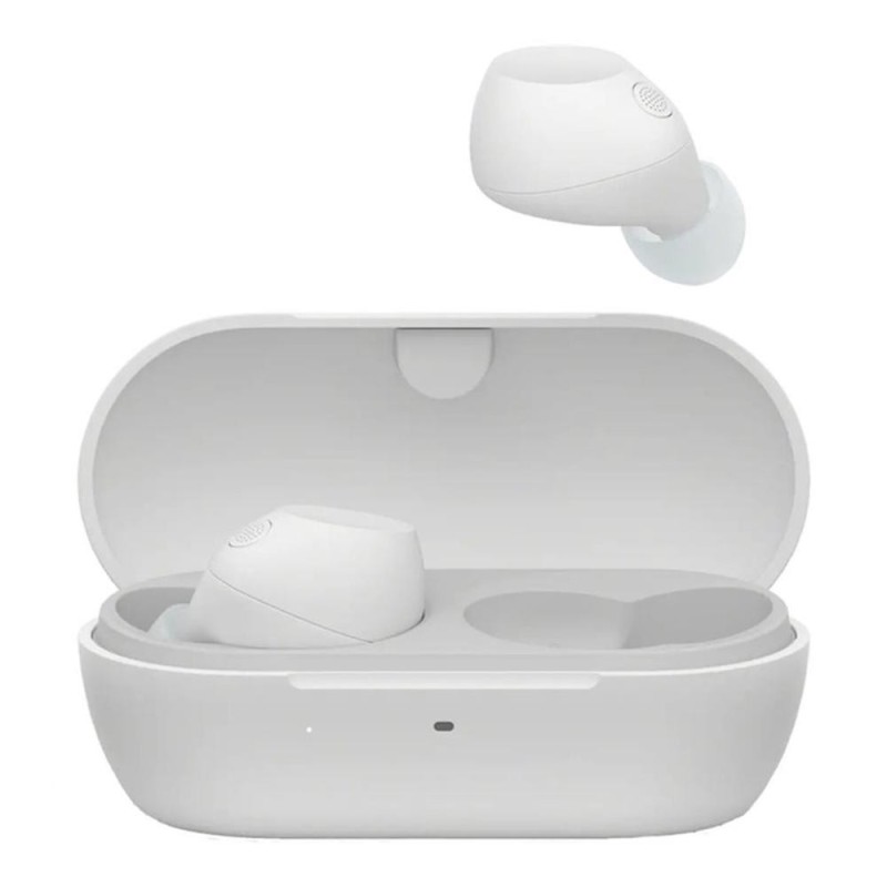 Auriculares Bluetooth Sony WF-C710N con estuche de carga/ Autonomía 12h/ Blancos