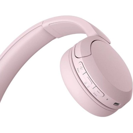 Auriculares Inalámbricos Sony WH-CH520/ con Micrófono/ Bluetooth/ Rosas