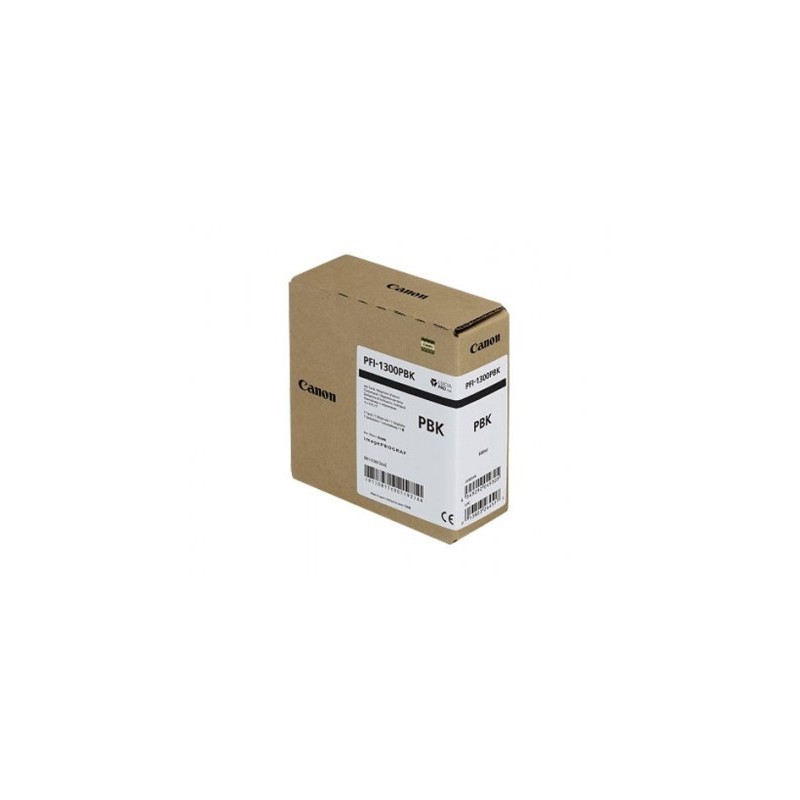 Cartucho canon pfi - 1300 foto negro pro2000 - pro4000 - pro4000s - pro6000 - pro6000s