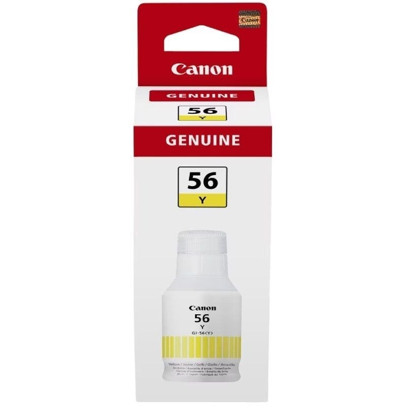 Canon Botella Tinta GI-56Y Amarillo