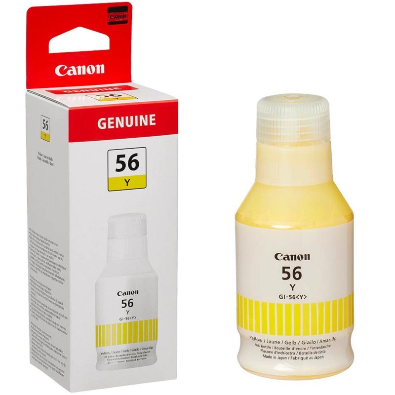 Canon Botella Tinta GI-56Y Amarillo