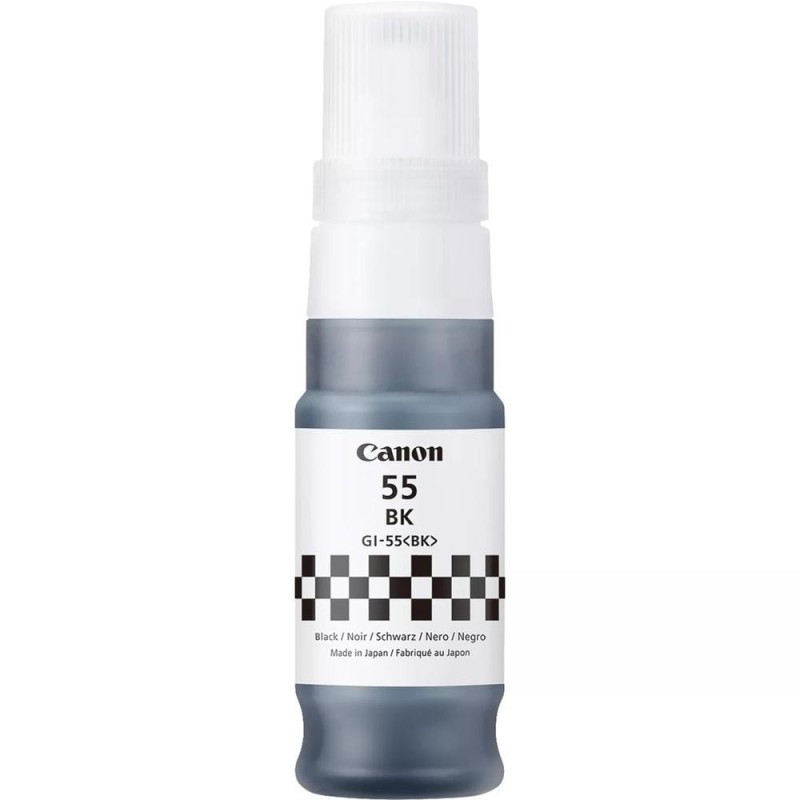 Botella de Tinta Original Canon GI-55/ Negro