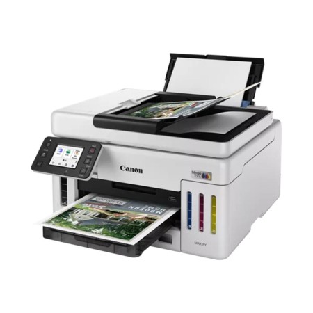 Multifunción Recargable Canon MAXIFY GX6150 MegaTank WiFi/ Dúplex/ Blanca
