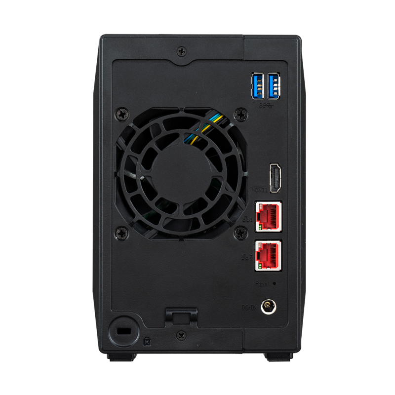 Servidor nas asustor as5402 2 bay nas 4gb ram 2.5g 2 xsata3 6gb s 3.5 2.5 hdd ssd
