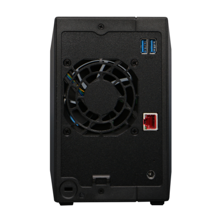 Servidor nas asustor 2 bay quad - core 1.4ghz 2gb ddr4 2.5gbe x1 usb3.2
