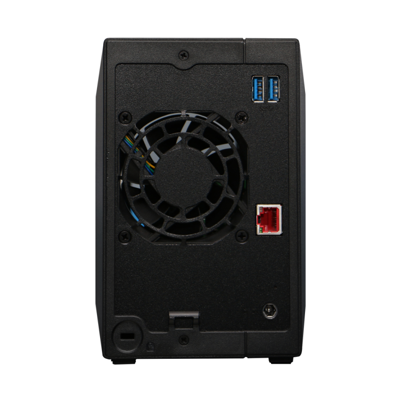 Servidor nas asustor 2 bay quad - core 1.4ghz 2gb ddr4 2.5gbe x1 usb3.2