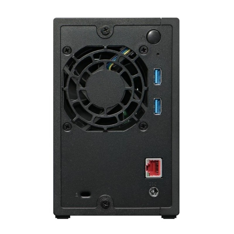 Servidor nas asustor drivestor 2 gen2 as1202t 2 bahias 1gb gigabit ethernet