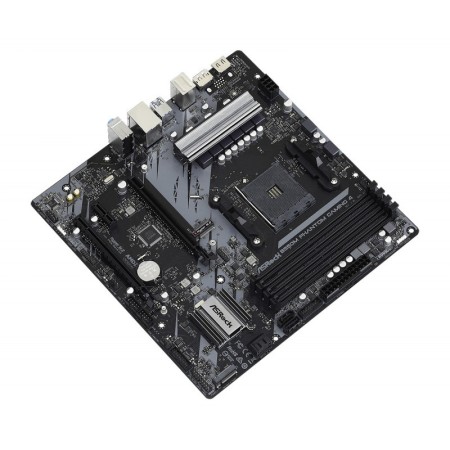 Placa base asrock b550m phantom gaming am4 matx