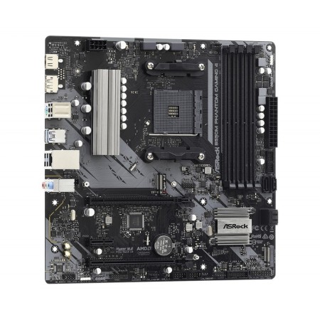 Placa base asrock b550m phantom gaming am4 matx