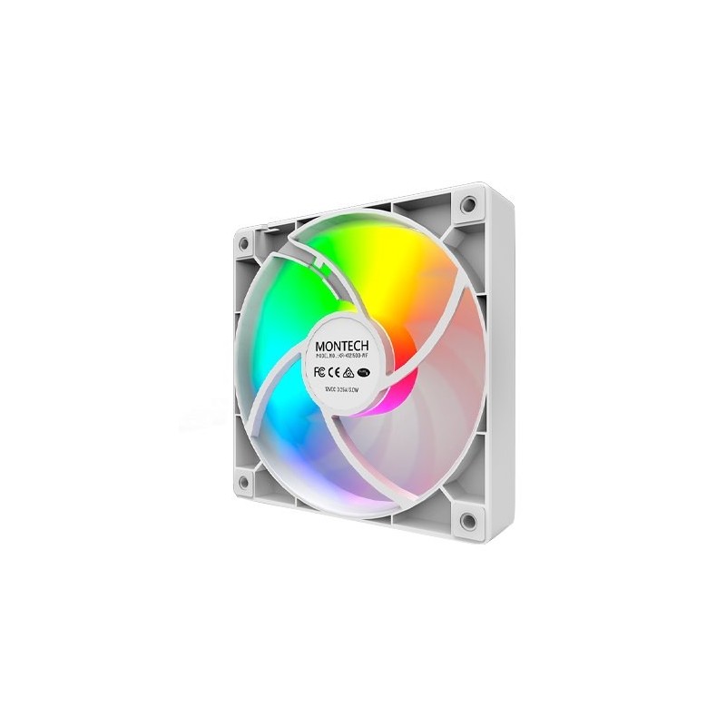 VENTILADOR 120X120 MONTECH GF120 PWM WHITE